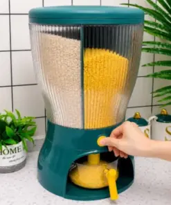 Premium Dual Compartment Grain Storage Dispenser