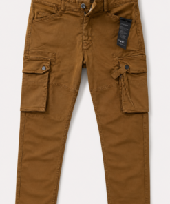Men's Premium Brown Cargo Pants – Stylish Utility Fit